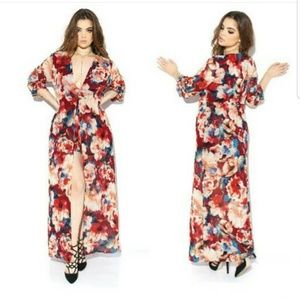 Floral Maxi Romper